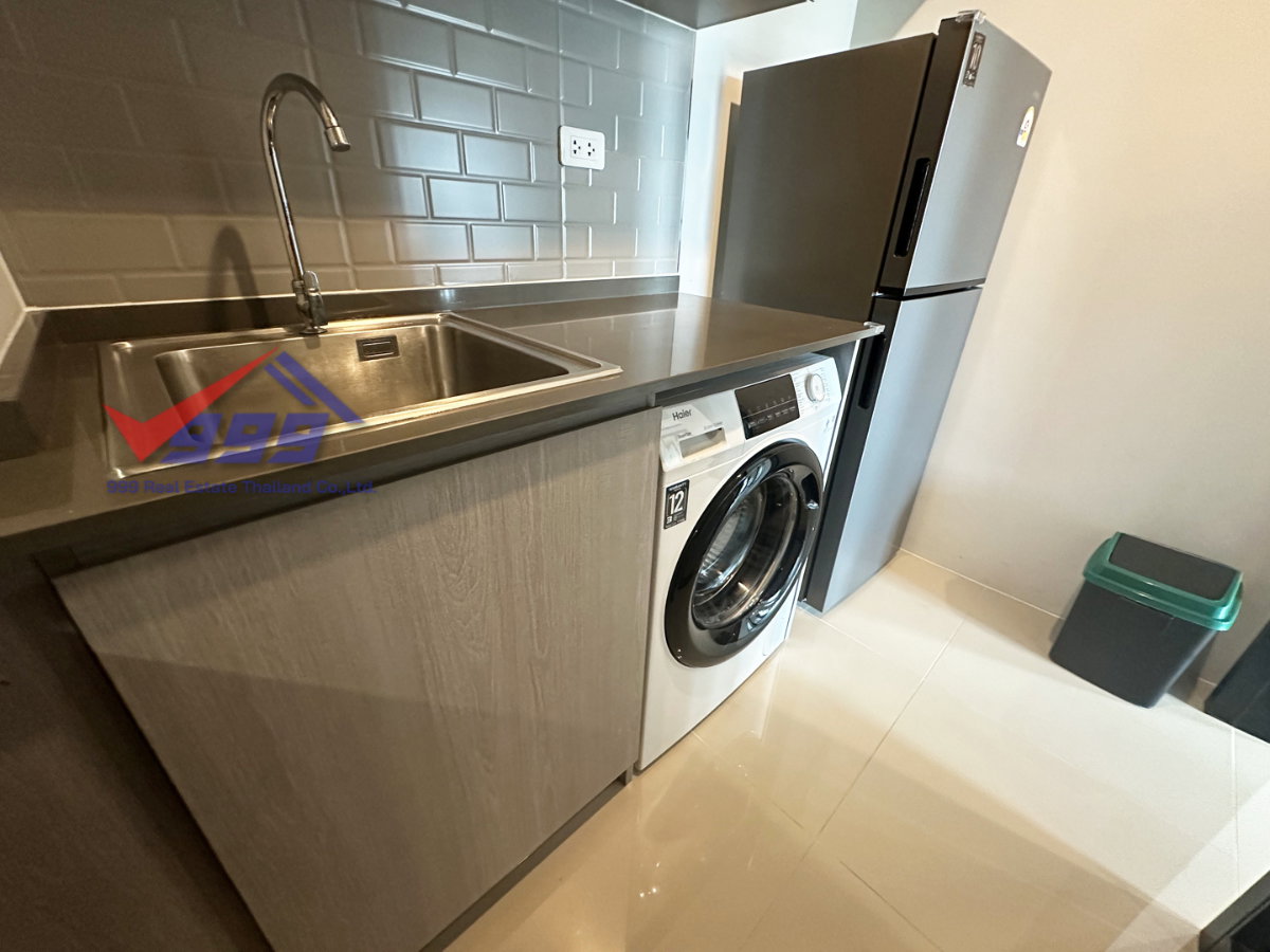 รูป ให้เช่าห้อง 1Bed+ คอนโด Ideo Ramkhamhaeng Lamsali Station ห้องมุมแรร์ยูนิต REF. 026CRB - รูปที่ 11/26