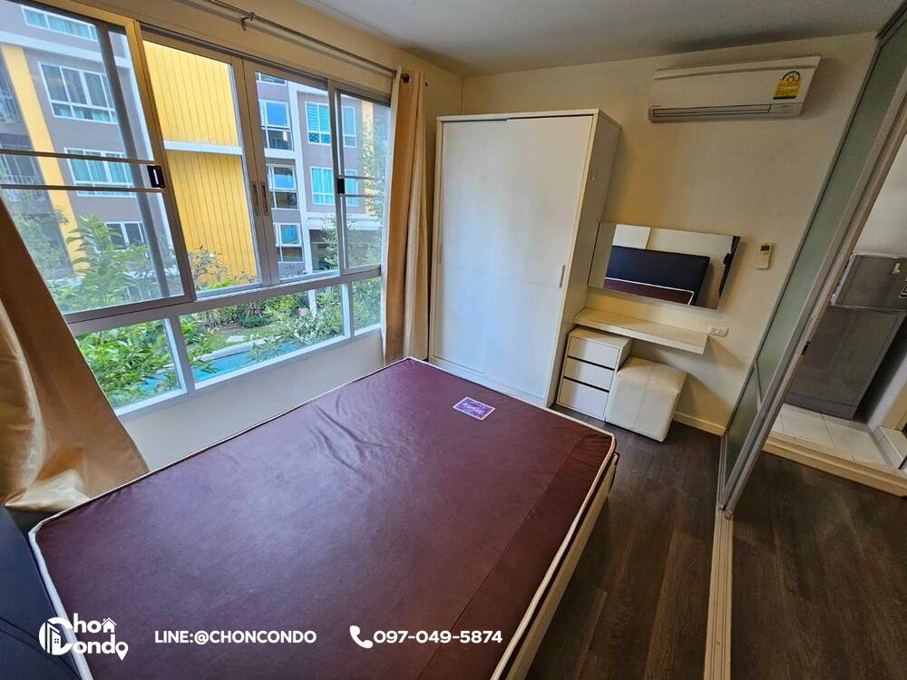 รูป DCondo ดีคอนโด ชั้น3 ตึกD ---------วิวสระ------ ห้องว่าง 06 มิ.ย. 2569 --------Tel 097-049-5874 (Line: @choncondo มี@ด้วย) - รูปที่ 7/14