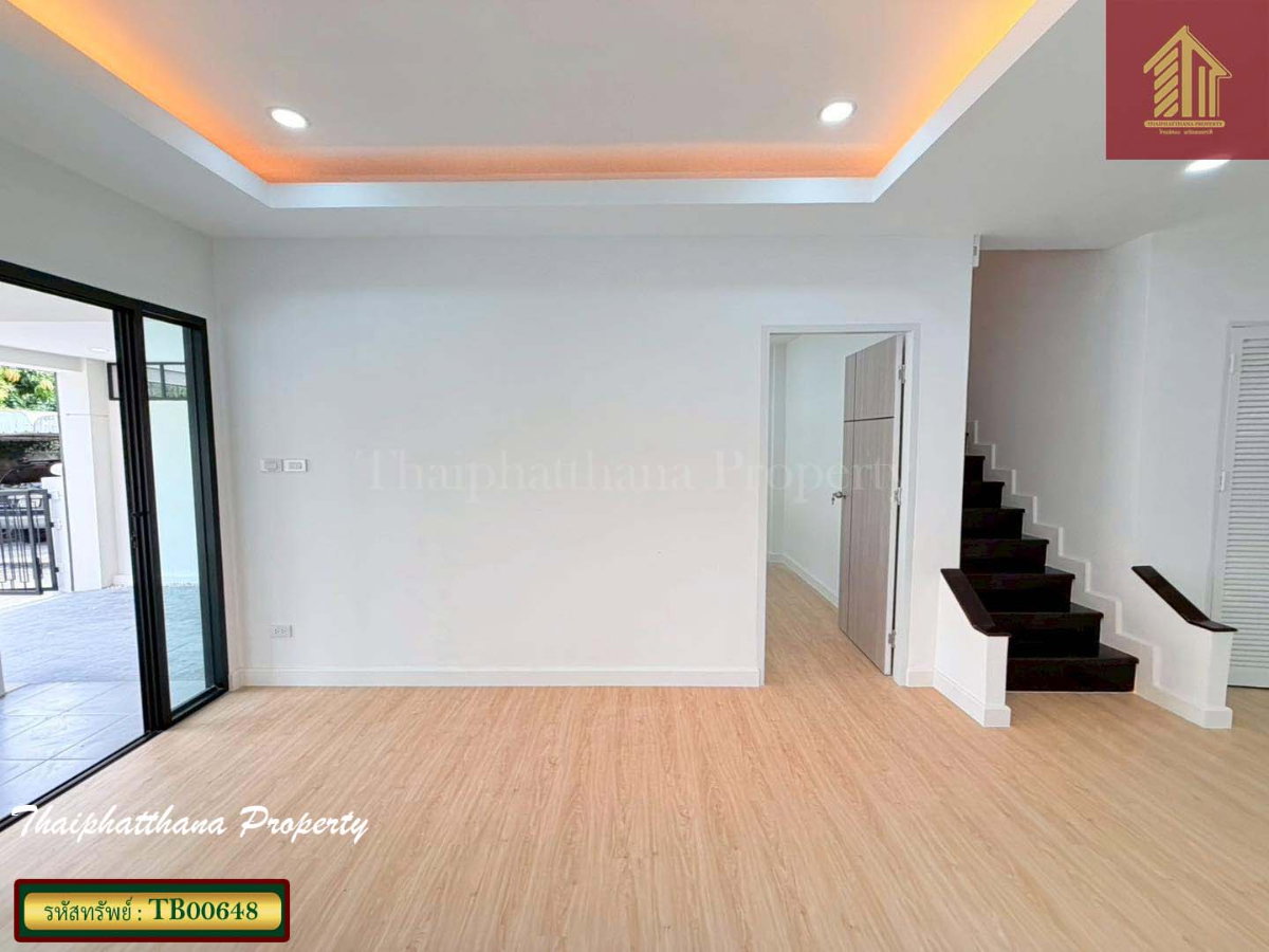 รูป หมู่บ้านรัตนาวลัย วิภาวดีรังสิต 39 สีกัน ดอนเมือง บ้านแฝด ทำเลดี รีโนเวทใหม่ พร้อมอยู่ - รูปที่ 7/15