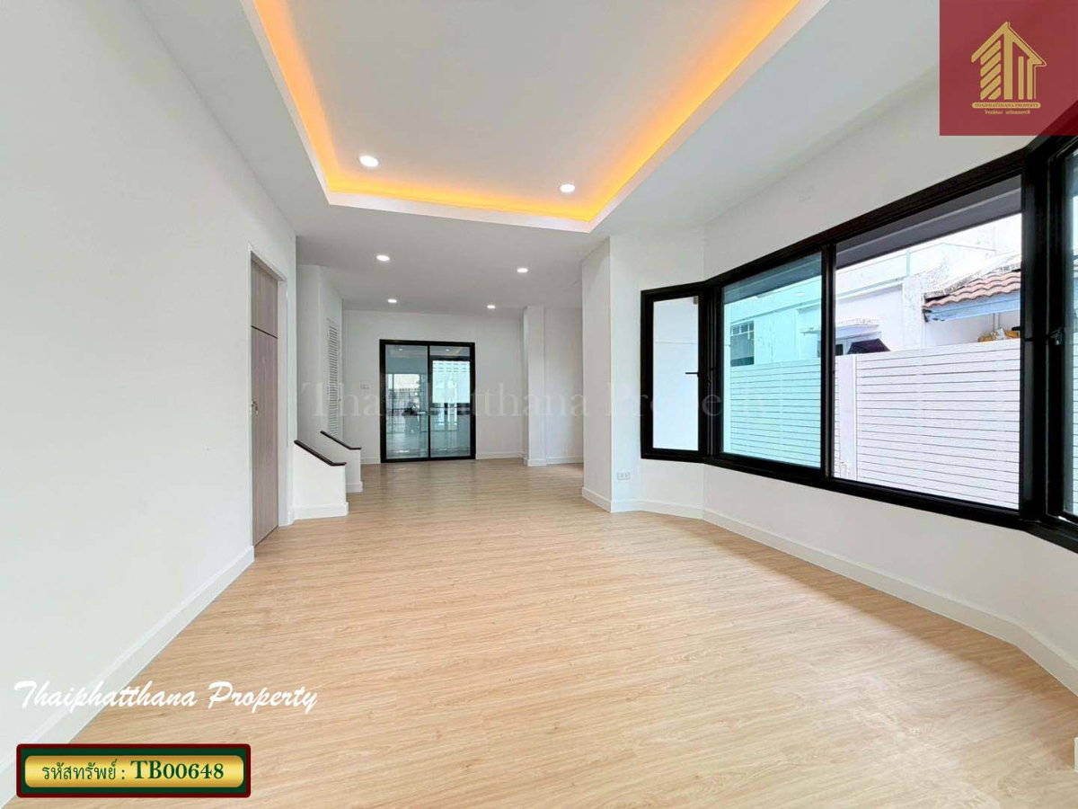รูป หมู่บ้านรัตนาวลัย วิภาวดีรังสิต 39 สีกัน ดอนเมือง บ้านแฝด ทำเลดี รีโนเวทใหม่ พร้อมอยู่ - รูปที่ 4/15