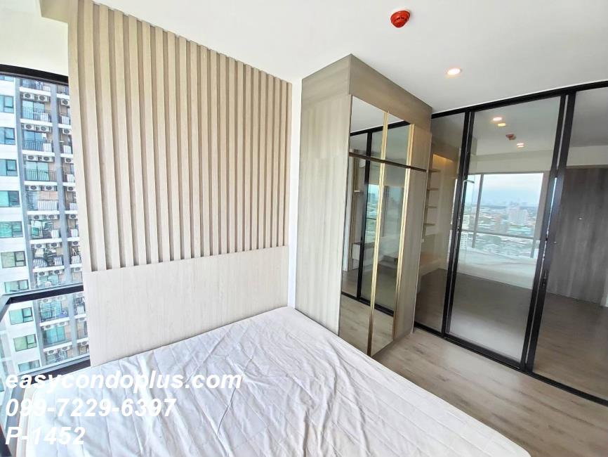 รูป P-1452 ห้องวิวเมือง Knightsbridge Sukhumvit-Thepharak ใกล้ MRT ทิพวัล | 16,500 บาท/เดือน | Line Id: @easycondoplus | 099-229-6397 - รูปที่ 2/9