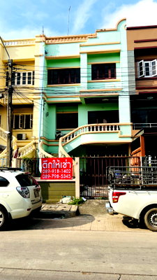 อาคารพาณิชย์ นิคมสินสาคร : ขายอาคารพาณิชย์ 30 ตรว ติดถนนพระราม 2