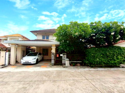 บ้านเดี่ยว ถนนเทพรักษ์ : ขายบ้านเดี่ยว 2 ชั้น โครงการชวนชื่น อารีน่า พาร์ค คู้บอน27