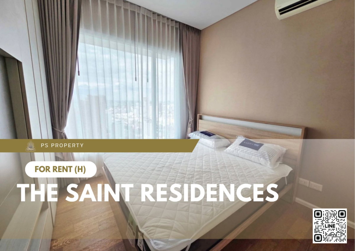 รูป ให้เช่า 📍 The Saint Residences 📍 เฟอร์นิเจอร์ และ เครื่องใช้ไฟฟ้าครบ ใกล้ BTS ห้าแยกลาดพร้าว - รูปที่ 1/10