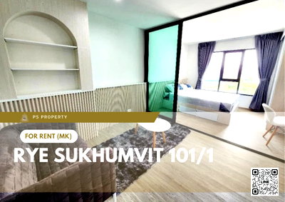 Condos for rent : For rent 📌RYE Sukhumvit 101/1📌 near BTS Punnawithi, decorated with built-in appliances.