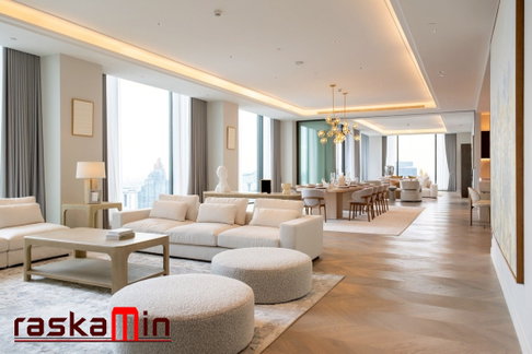 KT0423🖼️3 Bedroom 372sqm Floor 44 Fully furnished🚞ONE89 Wireless - One Bangkok