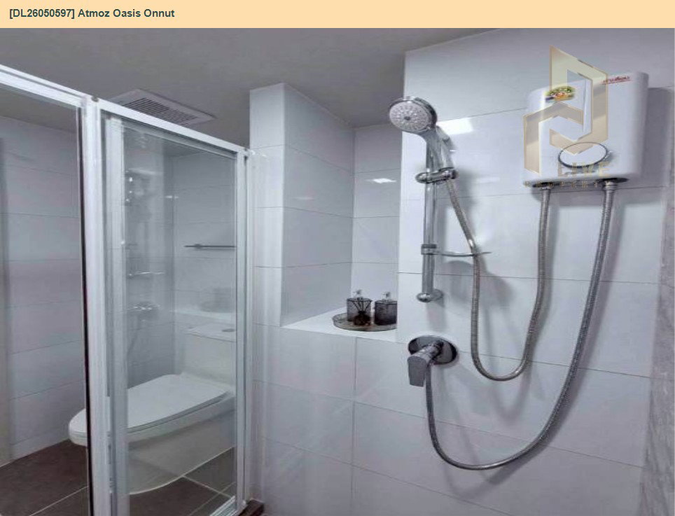 รูป DL26050597 ให้เช่าคอนโด แอทโมซ โอเอซิส อ่อนนุช (Atmoz Oasis Onnut) ใกล้ - พร้อมเข้าอยู่ โทรด่วน 0614453194 LineID @162cjixi - รูปที่ 8/10
