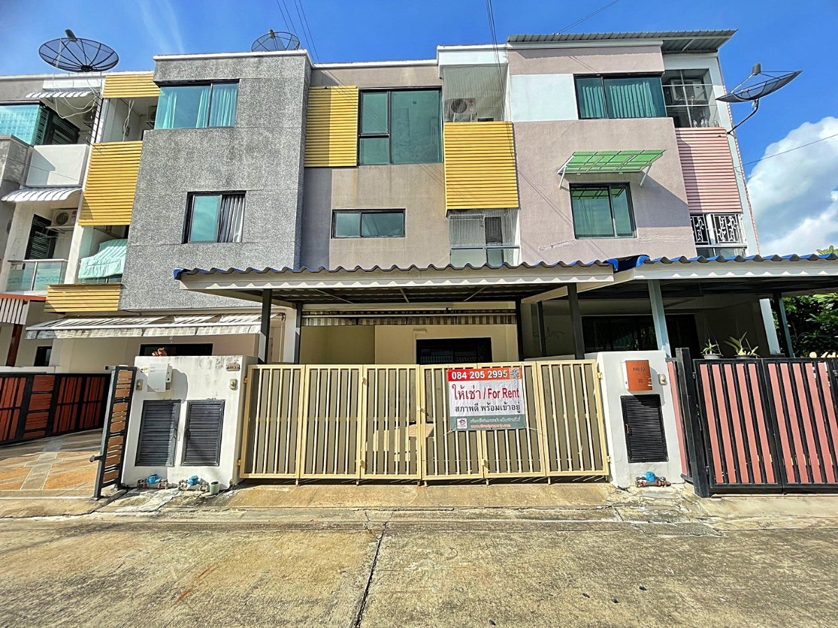 รูป ให้เช่าบ้าน ม.สารินวิซ แบริ่ง 22 สุขุมวิท 107 ใกล้บีทีเอสแบริ่ง - รูปที่ 1/18