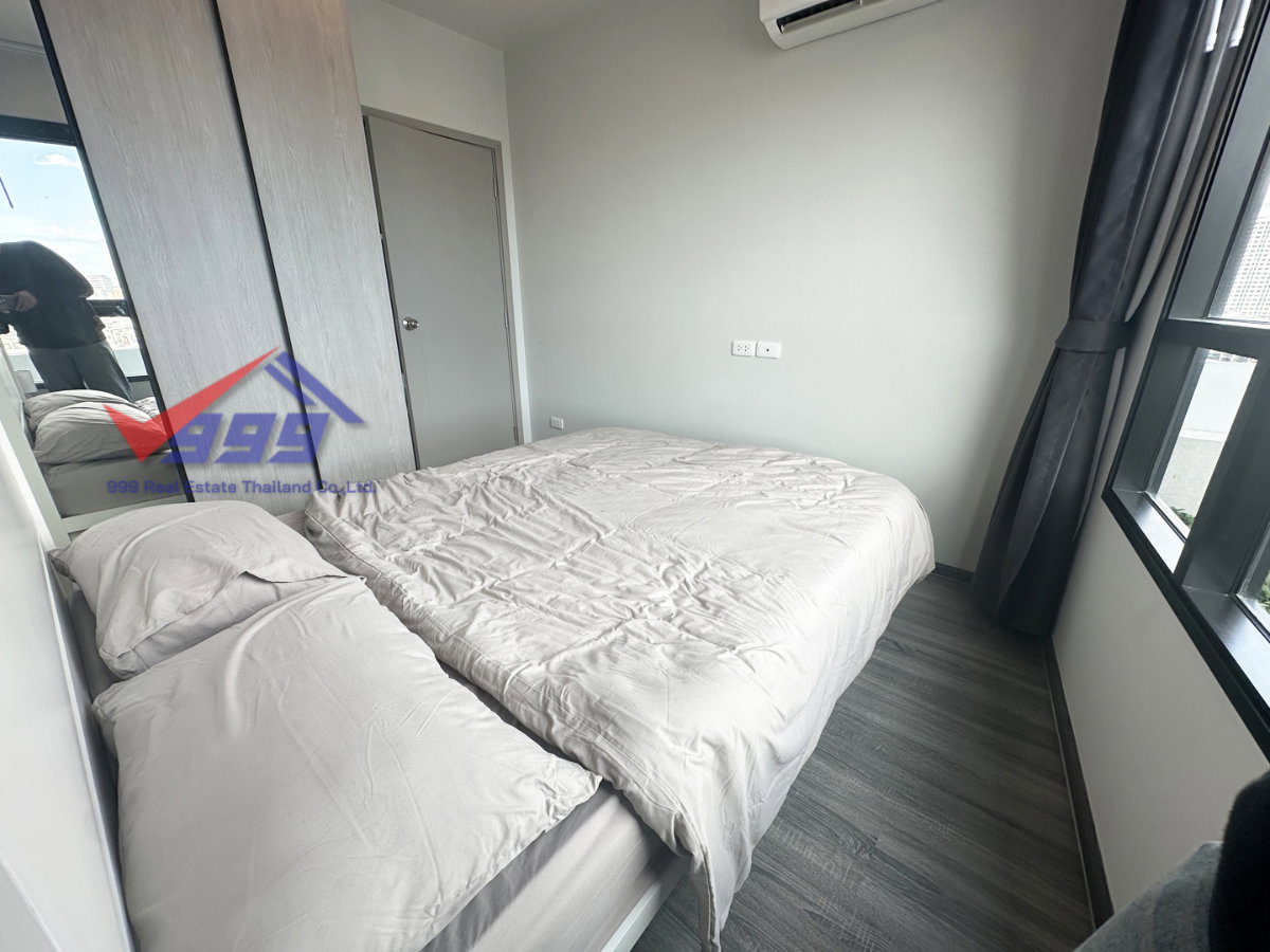 รูป ให้เช่าห้อง 1Bed+ คอนโด Ideo Ramkhamhaeng Lamsali Station ห้องมุมแรร์ยูนิต REF. 026CRB - รูปที่ 9/26