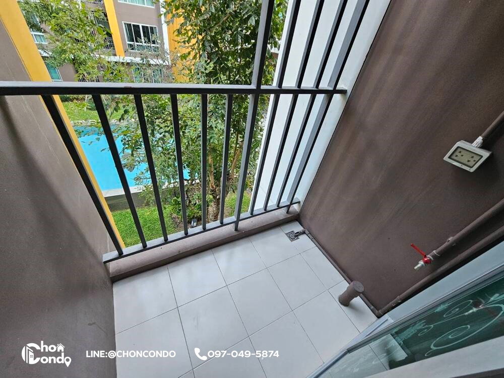 รูป DCondo ดีคอนโด ชั้น3 ตึกD ---------วิวสระ------ ห้องว่าง 06 มิ.ย. 2569 --------Tel 097-049-5874 (Line: @choncondo มี@ด้วย) - รูปที่ 5/14