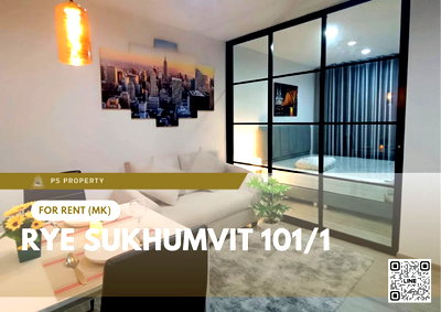 Condos for rent : For rent 📍 RYE Sukhumvit 101/1 📍 Fully furnished and equipped with electrical appliances, near BTS Punnawithi
