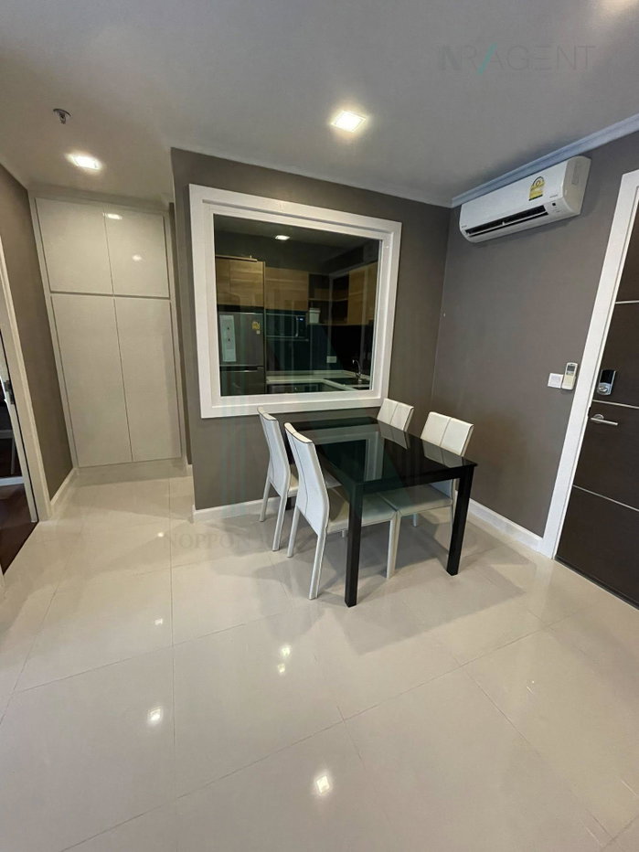 picture 🚩 For Rent Condo THE METROPOLIS SAMRONG INTERCHANGE Building B, Floor 9,2 bed room, Room size 52.00 sqm - 3/8