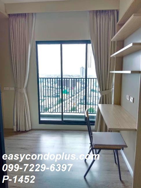 รูป P-1452 ห้องวิวเมือง Knightsbridge Sukhumvit-Thepharak ใกล้ MRT ทิพวัล | 16,500 บาท/เดือน | Line Id: @easycondoplus | 099-229-6397 - รูปที่ 4/9