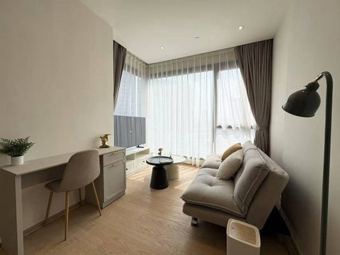 Give Ashton Asoke-Rama 9 a very beautiful room, very luxuriously decorated, good price, ready to move in ‼️ DS3113 | Line @Dstay