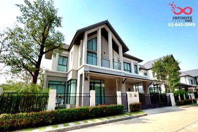 ขายบ้านเดี่ยว : ขายบ้านเดี่ยว บางกอก บูเลอวาร์ด รามอินทรา-วัชรพล 2 ชั้น 75 ตร.ว.ใกล้ทางด่วนจตุโชติ 