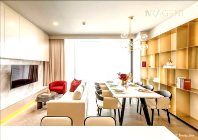Condos for rent : For Rent Condo CELES ASOKE Building 1, Floor 24,2 bed room, Room size 86 sqm