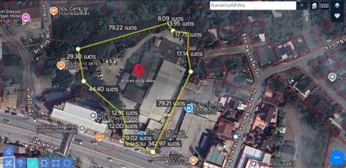 For Sale: Land with Buildings on Mahidol Road near Central Airport Plaza — 4 Rai 35 Sq.wah (ID:276LS)