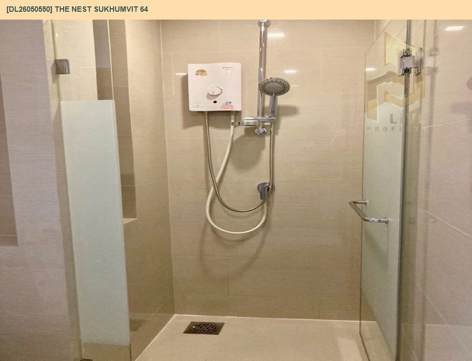 รูป DL26050550 ให้เช่าคอนโด เดอะ เนสท์ สุขุมวิท 64 (The Nest Sukhumvit 64) ใกล้ BTS ปุณณวิธี พร้อมเข้าอยู่ โทรด่วน 0638692663 LineID @655ebbvc - รูปที่ 8/9