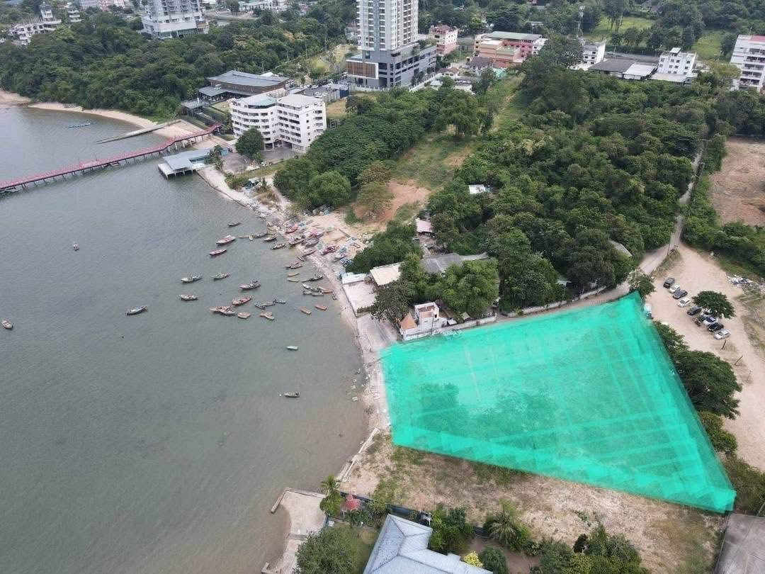 รูป ขายที่ดินทำเลหายากมาก เกือบ 2 ไร่ ติดทะลและชายหาดบางพระ - รูปที่ 7/11
