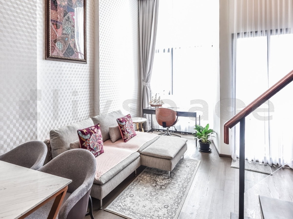 รูป ▚ LJ142ツ ให้เช่า: Park Origin Ratchathewi ✨ 1 Bed Duplex 47 ตร.ม. คอนโดหรู ตกแต่งสวย พร้อมเข้าอยู่! - รูปที่ 2/7