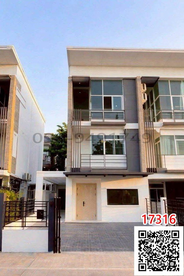 รูป เช่า ทาวน์โฮม 3.5 ชั้น นาคนิวาส 48 ลาดพร้าว71 รีโนเวทแล้วใหม่พร้อมอยู่ - รูปที่ 1/10