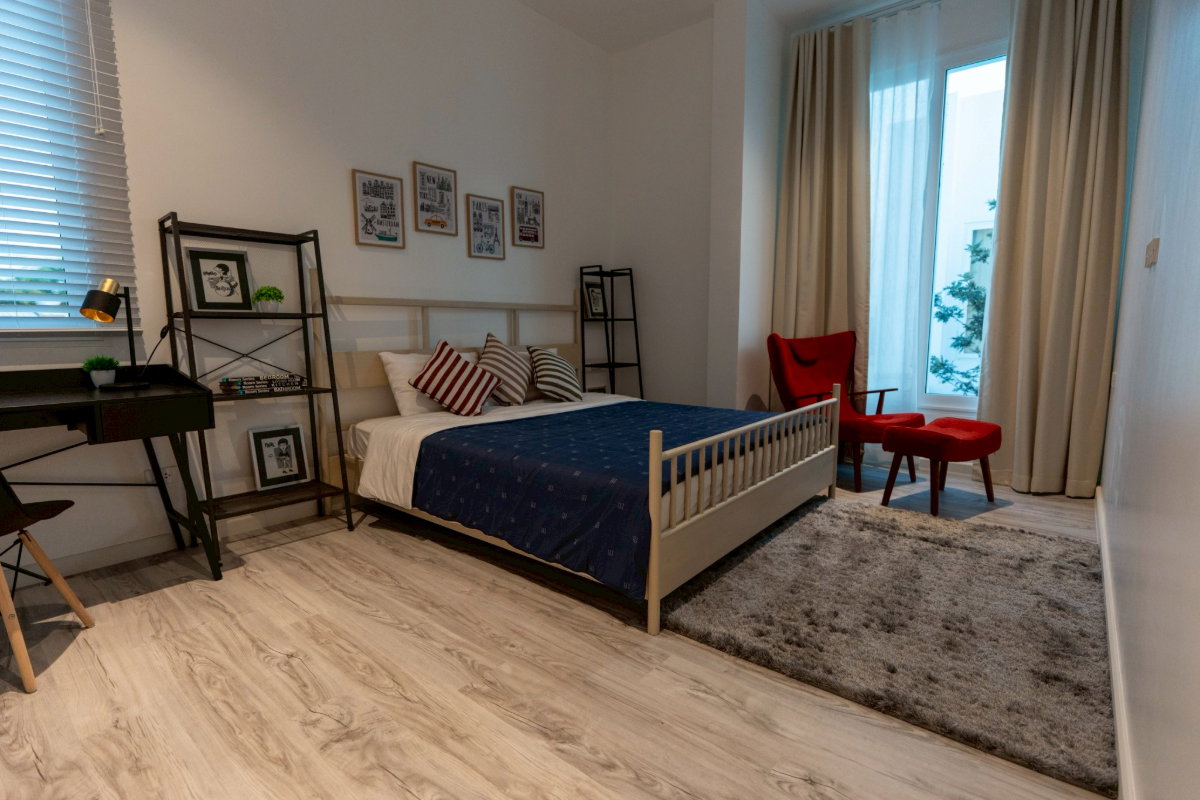 รูป C2MG100177  บ้านแฝดPool Villa2ชั้น บ้านนอกโครงการทำเลเศรษฐกิจใจกลางเมือง ตกแต่งเฟอร์นิเจอร์พร้อมเข้าอยู่ทันที ราคา21.8 ล้านบาท โอนคนละครึ่ง - รูปที่ 16/47