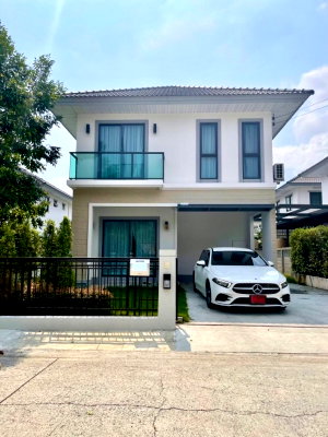 เช่าบ้านเดี่ยว นิคมบางพลี : 🏡✨ ให้เช่าบ้านเดี่ยว 2 ชั้น — Perfect Park บางนา บ้านพร้อมอยู่ เฟอร์ครบ เหมาะสำหรับครอบครัวและคนเลี้ยงสัตว์