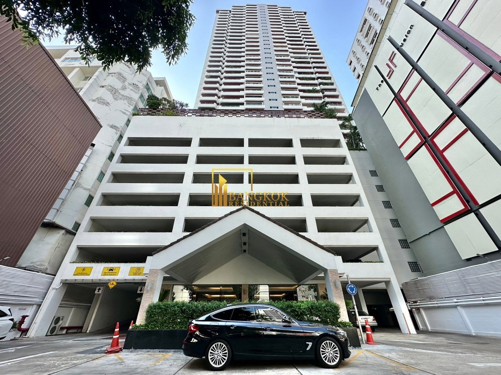 รูป Wattana Heights | 3 Bedroom Condo For Rent in Asoke - BR2001CD - รูปที่ 39/39