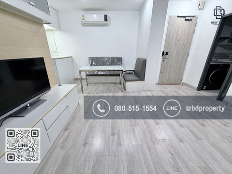 BESTDEAL FOR RENT CONDO“Ideo Mobi Rama 9” 2 bedroom Rental 23,000 THB /monthNear Phraram Kao 9 MRT Station 80 meters