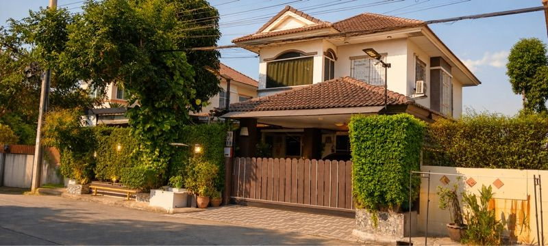 รูป  บ้านเดี่ยว 2 ชั้น หลังใหญ่ 65.6 ตร.ว. ฟังก์ชัน 4 นอน 2 น้ำ - รูปที่ 1/9