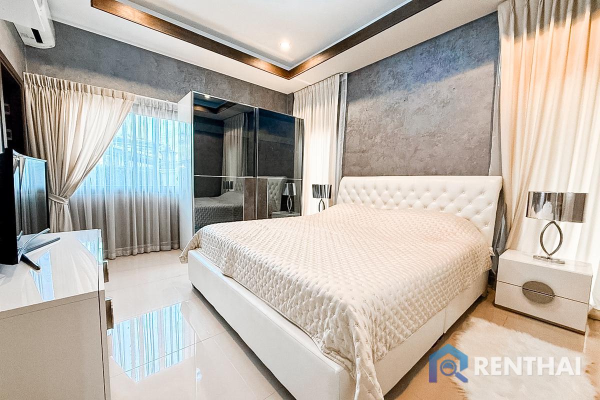 รูป วิลล่า 2 ห้องนอนหลังนี้ตั้งอยู่บนที่ดินมุมขนาด 120 ตร.ว. พร้อมสระว่ายน้ำส่วนตัว - รูปที่ 5/23