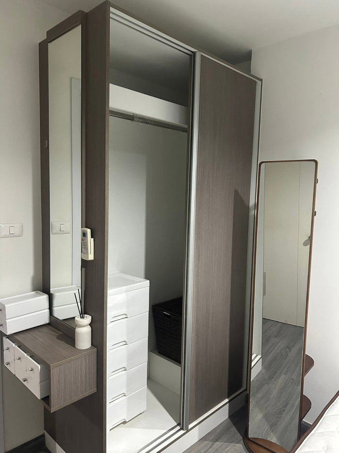รูป 💮ให้เช่าคอนโดThe Trust Condo@BTS Erawan ใกล้ BTS เอราวัณ 30 ตรม. ห้องสวย มีเครื่องซักผ้า เช่าเพียง 10000- - รูปที่ 3/9