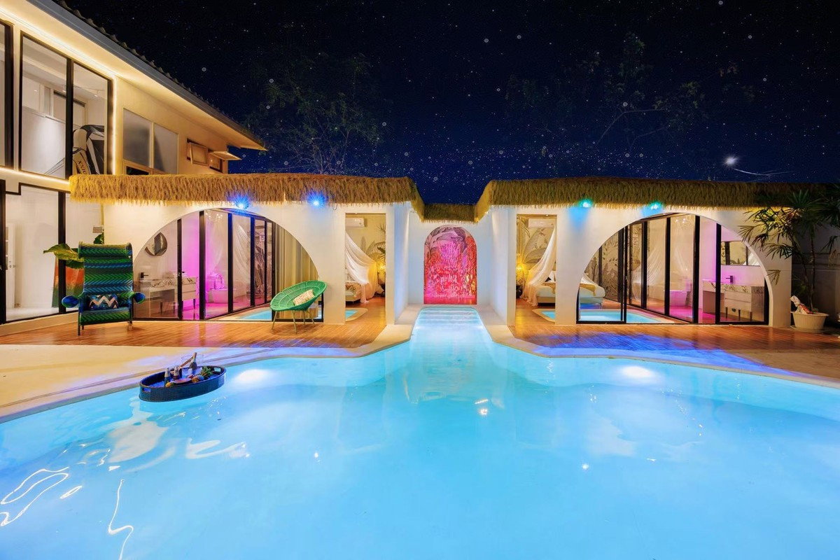 รูป 🏡✨ ให้เช่าพูลวิลล่าหรู บรรยากาศรีสอร์ท ใจกลางสุขุมวิท — พร้อมเข้าอยู่ พูลวิลล่าพร้อมสวนสไตล์เอเชียตะวันออกเฉียงใต้ ร่มรื่น เป็นส่วนตัวสูง - รูปที่ 14/16