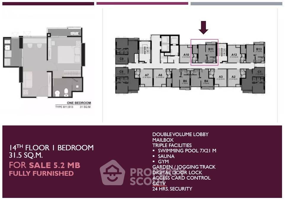 picture 1-BR Condo at Rhythm Asoke near MRT Phra Ram 9 (ID 292456) - 18/19