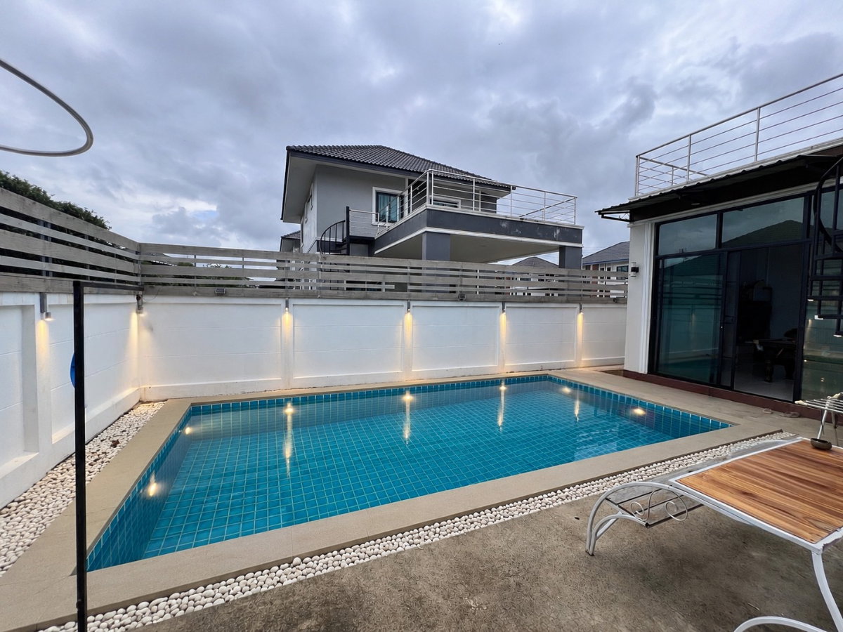 รูป 5AWC-V0005  ให้เช่าPool villa 2 ชั้น   4 ห้องนอน 4 ห้องน้ำ 1  ห้องครัว  2  ที่จอดรถ - รูปที่ 3/26
