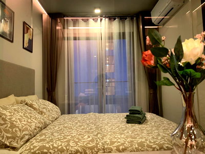 Condos for rent : 🎈 Available and ready for rent, Condo Chapter Thonglor 25, size 35 sq m., 1 bedroom, 1 bathroom, 18,500/month.