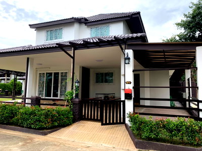 Houses for rent Chiang Mai : For Rent: Beautiful House in Ingdoi Village – Klong Chon Area with Spacious Garden (ID:620HR)