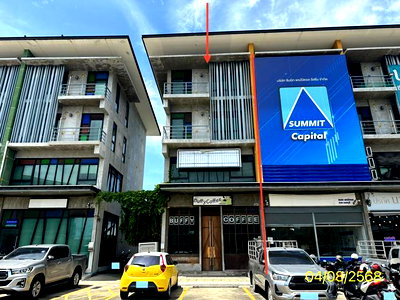 Shophouses for sale Nonthaburi : SHOP HOUSE 25.2 Sq.w. Pak Kret Nonthaburi for 13.5M