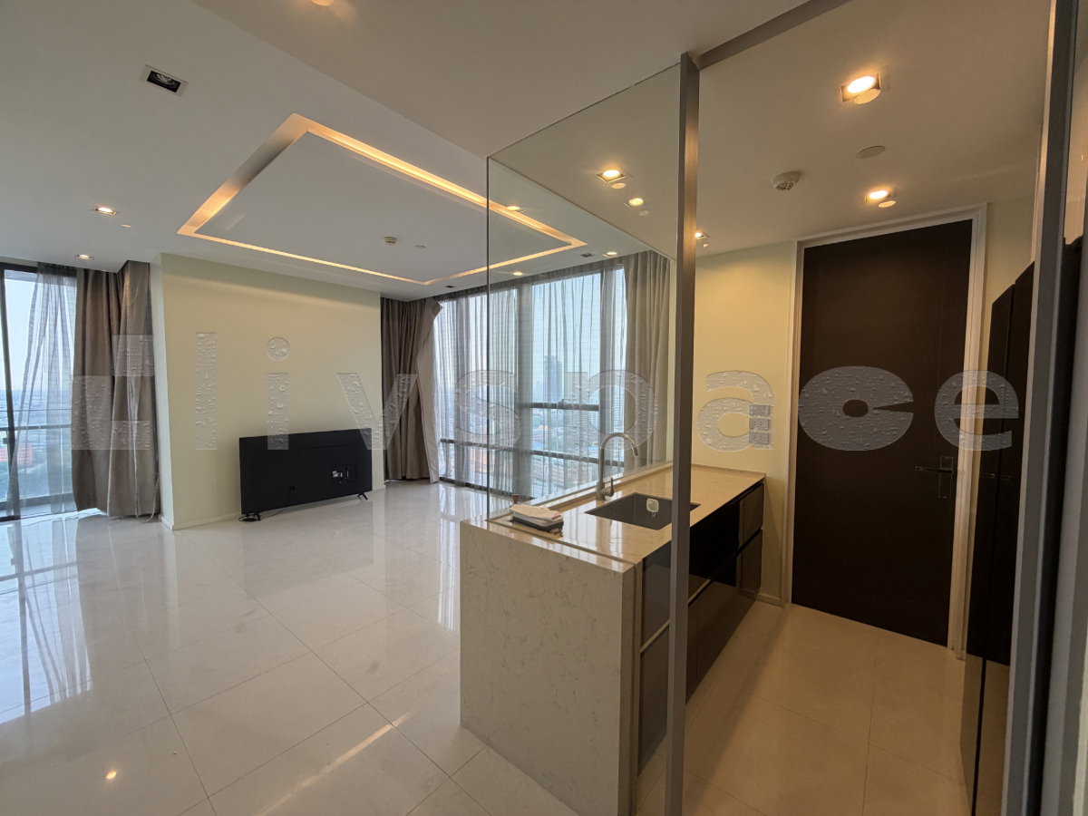 รูป ▚ LJ155ツ ให้เช่า: The Bangkok Sathorn ✨ 2BR 106 ตร.ม. ตึกลักชูติด BTS ลิฟต์ส่วนตัว เพิ่งรีโนเวทเสร็จ - รูปที่ 2/13