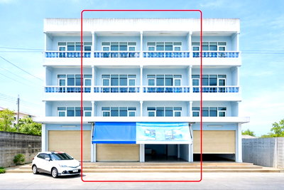 เช่าอาคารพาณิชย์ กรุงเทพมหานคร : โรงพยาบาลบางปะกอก 8 8 นอน 6 น้ำ ถ.เอกชัย85-93 เช่าอาคารพาณิชย์ 4 ชั้น 2 คูหา ใกล้ตลาดสดศิริชัย 850 ม. 40 ตร.ว. ทะเบียนบริษัทได้