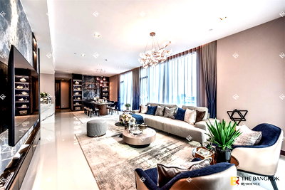 ขายคอนโด : 💎 ขายคอนโด Ultra Luxury Q1 Sukhumvit ตกแต่งหรู พื้นที่นั่งเล่นกว้าง ใกล้ BTS นานา ✨