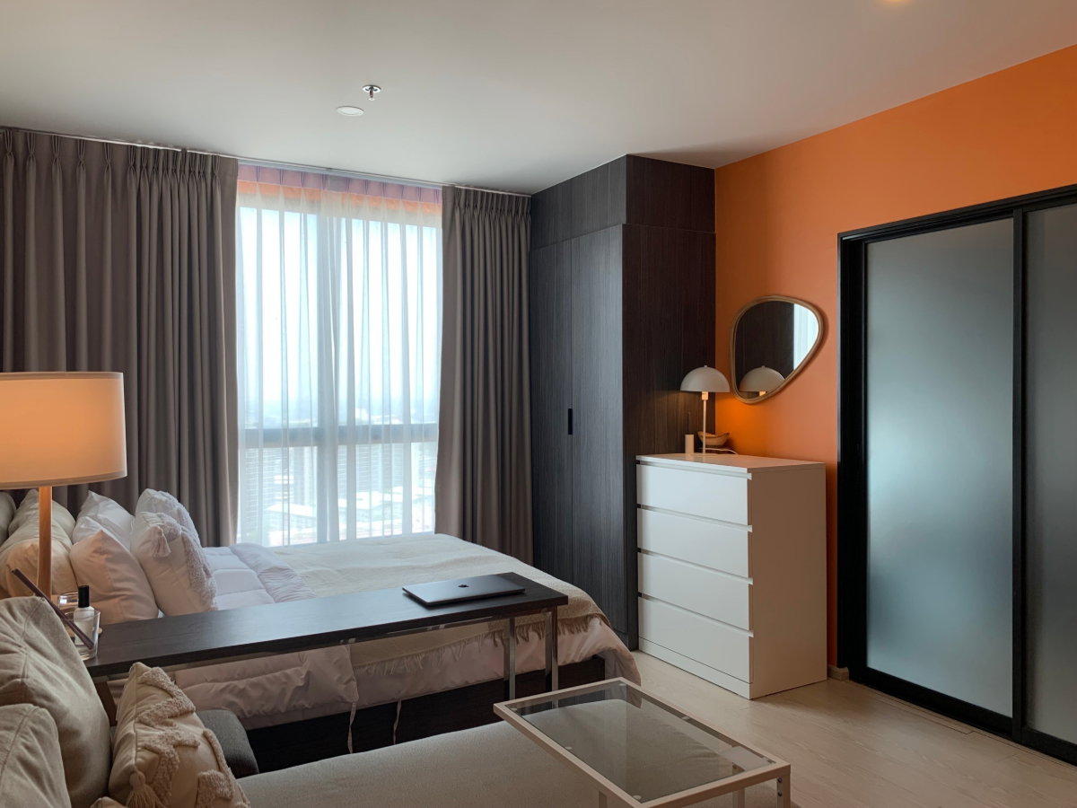 รูป ให้เช่า ✨Elio Del Nest Udomsuk✨Studio ขนาด 26.5 ตรม ใกล้ BTS อุดมสุข 🚅 - รูปที่ 2/5