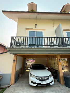 #ให้เช่าทาวน์เฮาส์3ชั้น บ้านสวนเจตรัฐ เป็นส่วนตัว รีโนเวทใหม่ สุขาภิบาล 5 สายไหมวัชรพล   ราคา 6500 /เดือน !!!  แอร์ 1 ตัว ที่จอดรถ 1 คัน