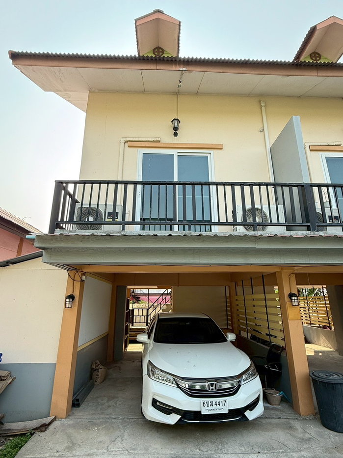 รูป #ให้เช่าทาวน์เฮาส์3ชั้น บ้านสวนเจตรัฐ เป็นส่วนตัว รีโนเวทใหม่ สุขาภิบาล 5 สายไหมวัชรพล ราคา 6500 /เดือน !!! แอร์ 1 ตัว ที่จอดรถ 1 คัน - รูปที่ 1/17