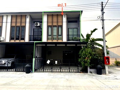 ทาวน์โฮม นิคมบางปะอิน : ทาวน์เฮ้าส์ 29.4 ตร.วา ภูริ ประตูน้ำพระอินทร์ วังน้อย พระนครศรีอยุธยา 2.5M