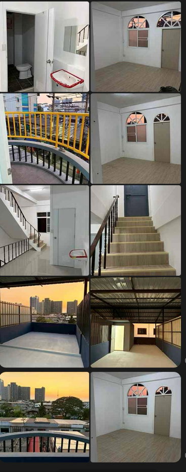 รูป ตึกแถว3ชั้นครึ่ง+ดาดฟ้า ใกลืซีคอนบางแค (900เมตร) ใกล้สถานีรถไฟฟ้า 800 เมตร สถานีภาษีเจริญ แอร์ 1 เครื่อง มีที่จอดรถหน้าบ้าน - รูปที่ 4/4
