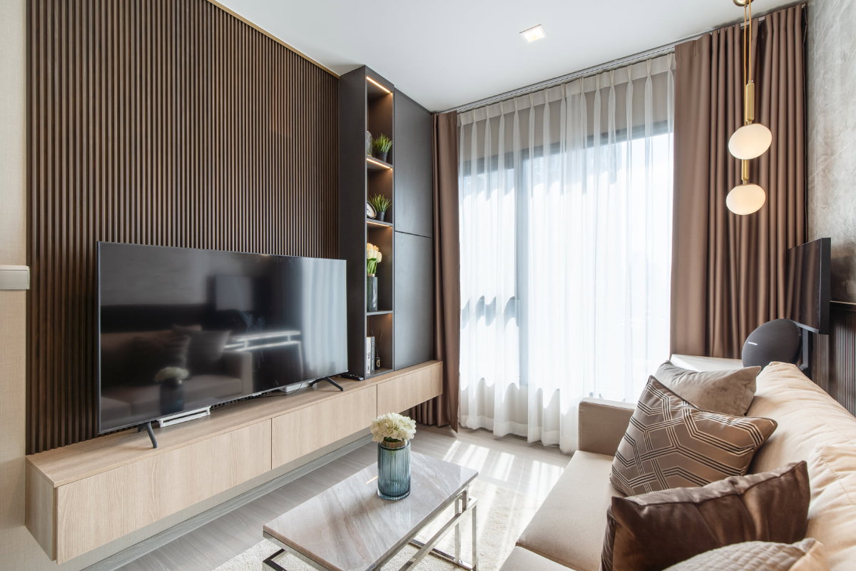 รูป ห้องว่าง* ✅ ✅ ให้เช่า - Life Asoke Rama 9 , Luxury Class 1 ห้องนอน พร้อมเข้าอยู่ ติดต่อไลน์ @bktasset หรือโทร 095-325-8928 - รูปที่ 4/10