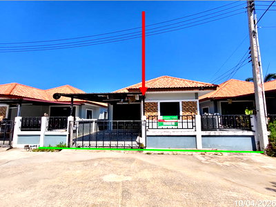 บ้านเดี่ยว ระยอง : บ้านเดี่ยว 42.5 ตร.วา ปลวกแดง ระยอง 1.9M