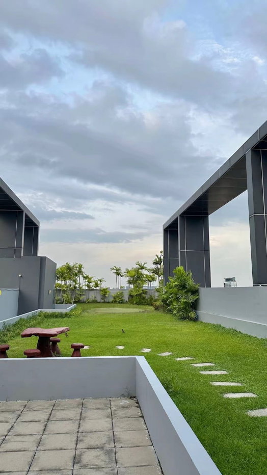 รูป มาไว ไปไว  บรรยากาศ คือดี ที่สำญ เดินทางสะดวกปล่อยเช่า คอนโด The tree bangpo staion  - รูปที่ 8/9