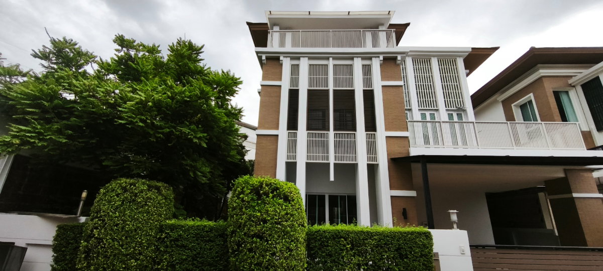 รูป WS7521 🏡✨ ให้เช่าบ้านเดี่ยวหรู “บ้านกลางกรุง เดอะ นีซ รัชวิภา” เฟอร์นิเจอร์ครบ พร้อมเข้าอยู่ เพียง 120,000 บาท / เดือน - รูปที่ 1/14